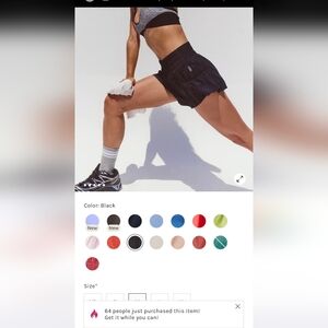 NWT..FP Movement Get Your Flirt On Shorts. Size large